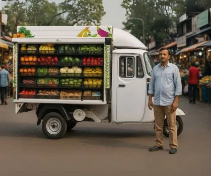 Vegetable E-Cart